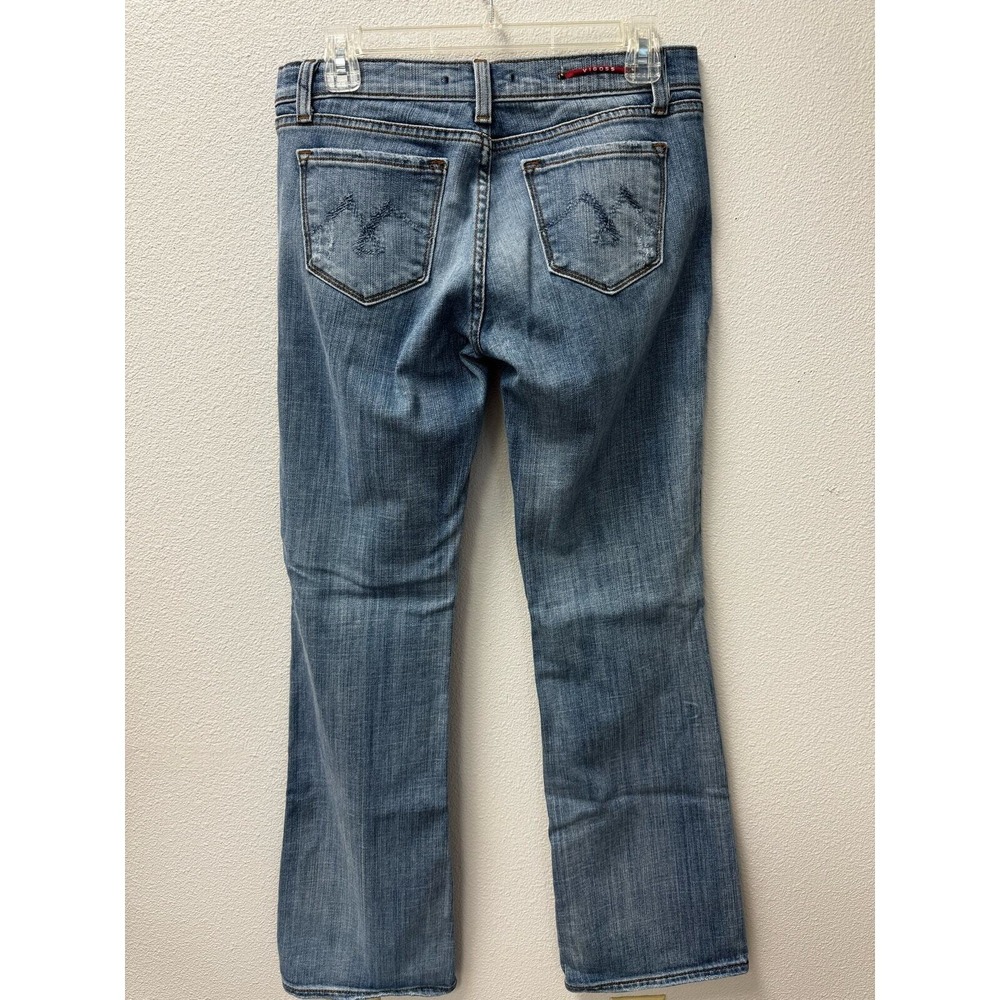 Vigoss Venice Bootcut Jeans Women's Low Rise Denim Blue Wash Comfort Stretch - Picture 2 of 10